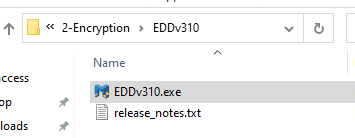 EDD folder