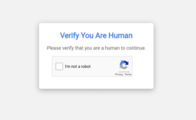 Fake CAPTCHA — Verify You Are Human Prompt