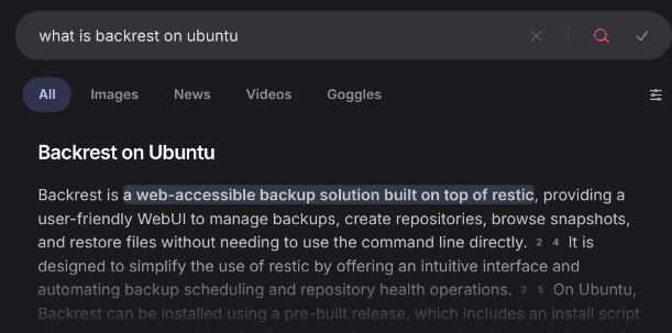 Backup discovery