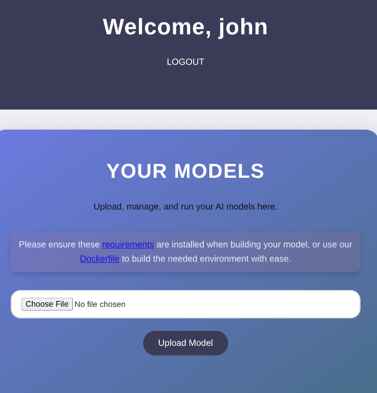 Web application registration