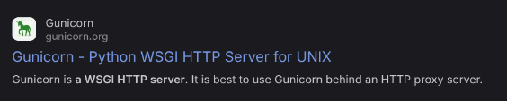 Gunicorn