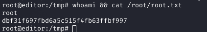 exec root PoC