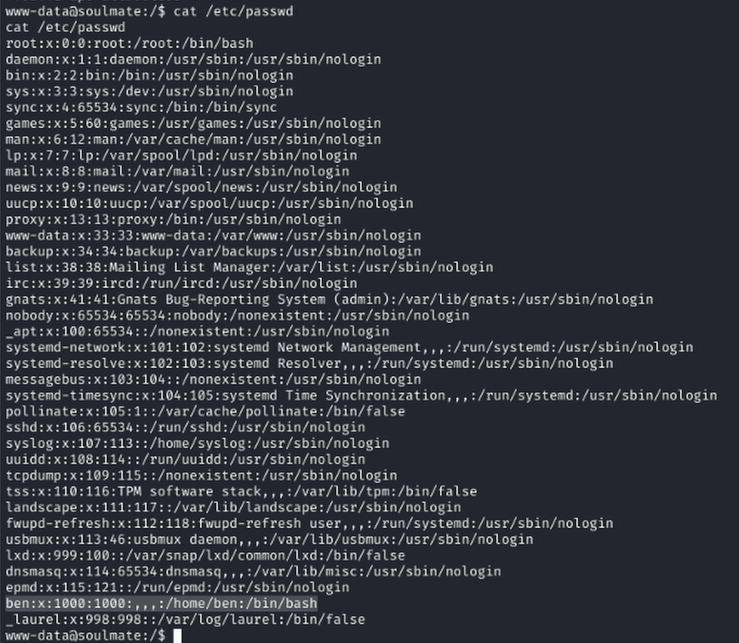 /etc/passwd