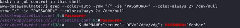 Password search