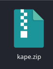 KAPE folder in 3-Disk