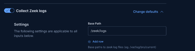Adding Zeek integration