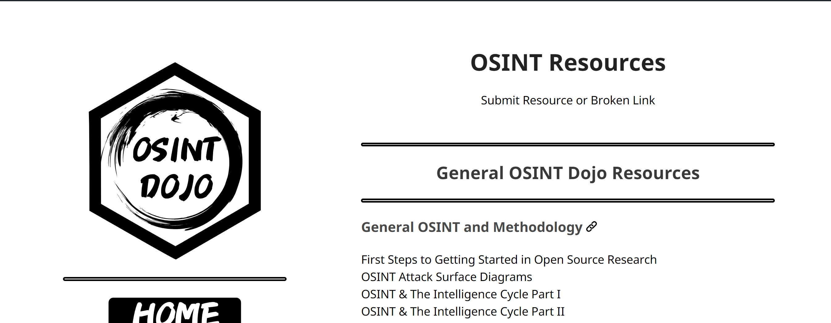 OSINT Dojo