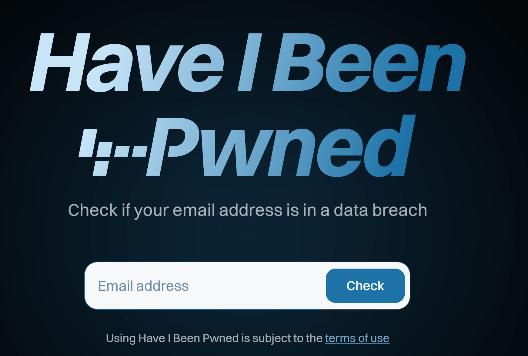 Have I Been Pwned