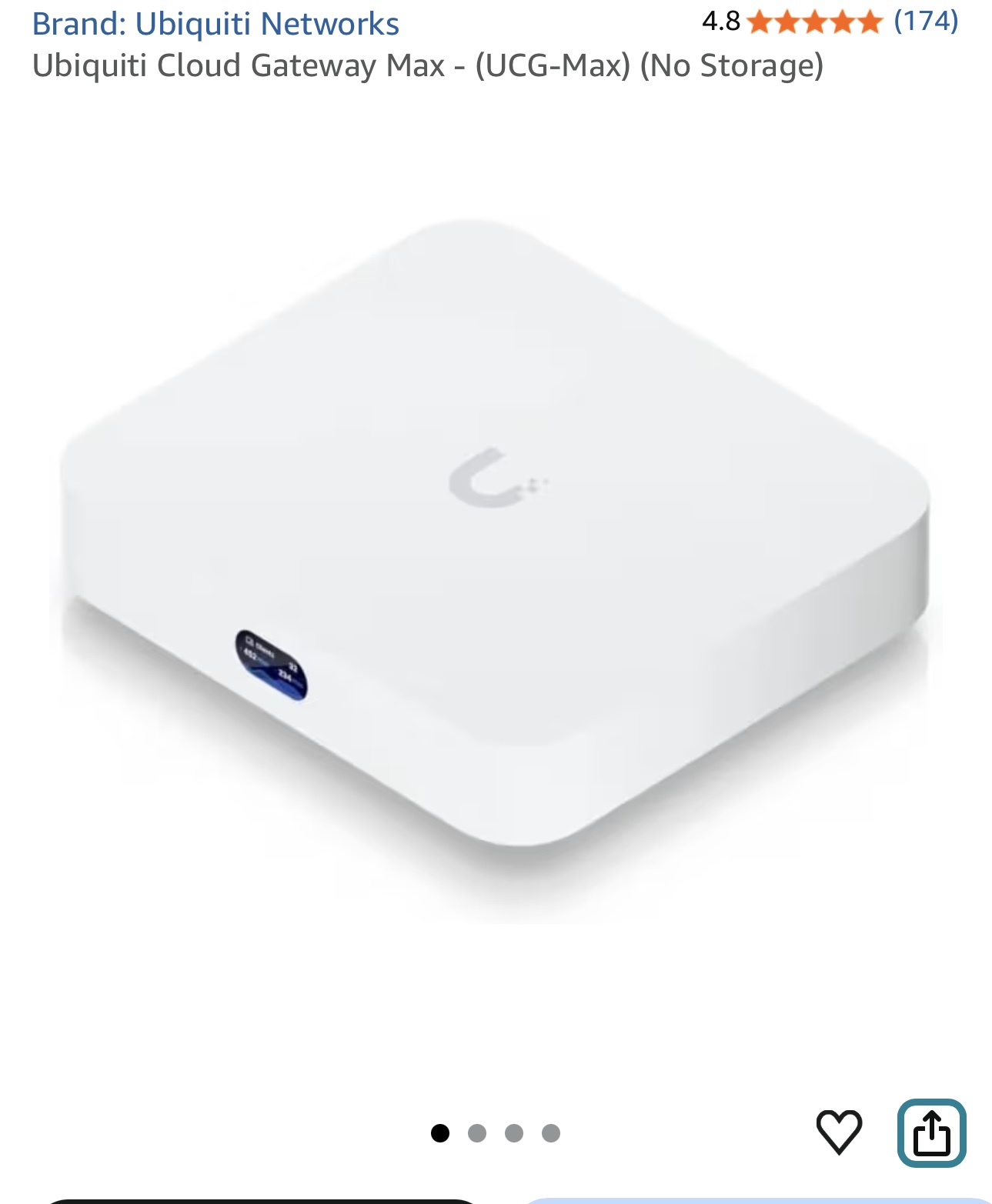 Ubiquiti Cloud Gateway Max