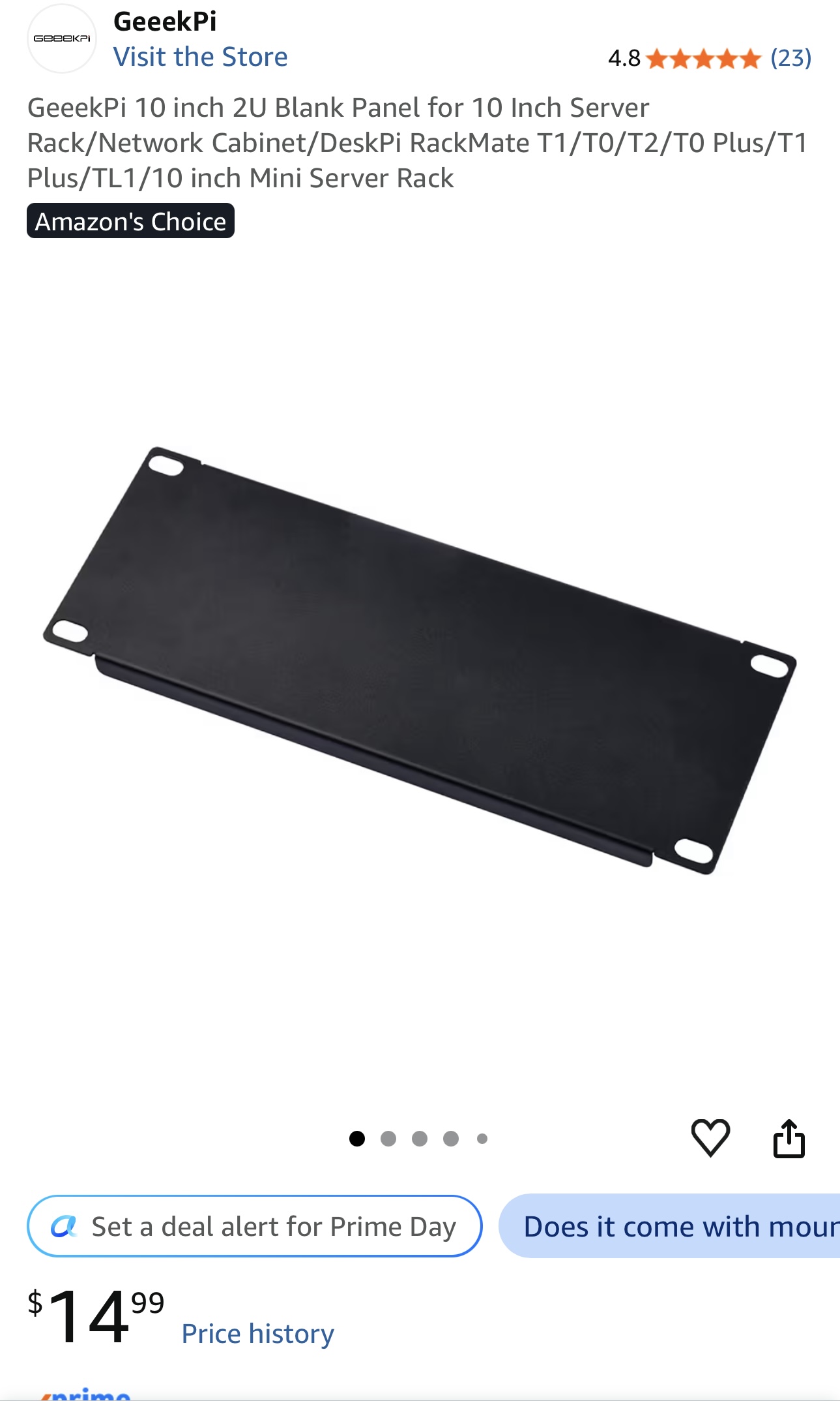 Patch panel — full view