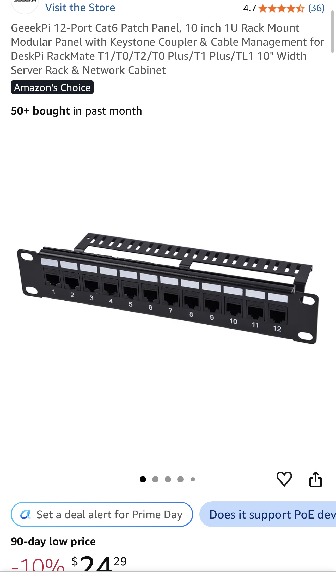 Full-size patch panel