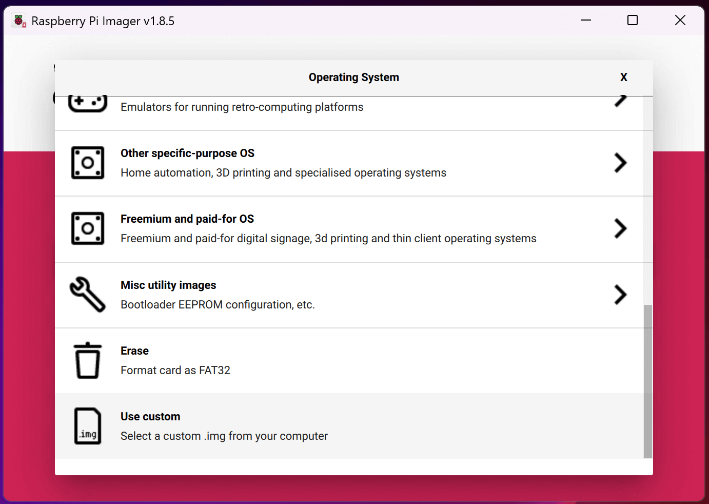 Raspberry Pi Imager