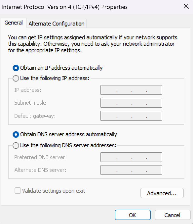 revert IPv4