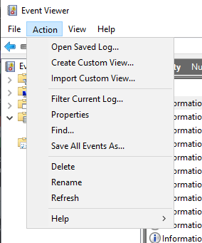 Event Viewer showing multiple 4624 logins