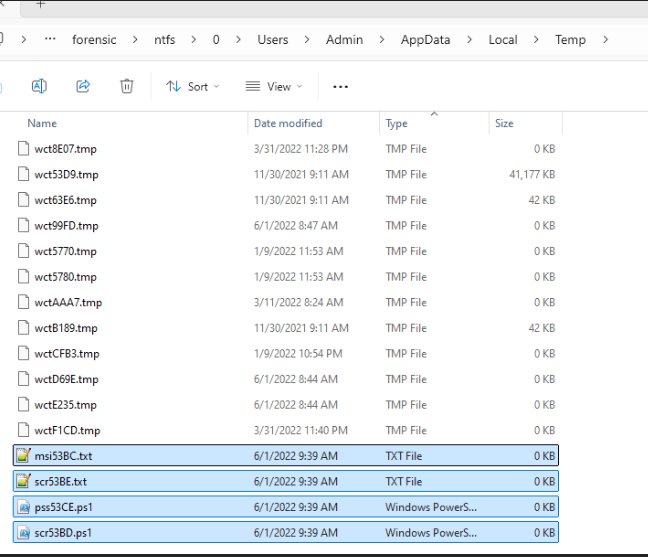 Reconstructed filesystem